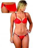 Conjunto Lingerie - Vermelho Paixão